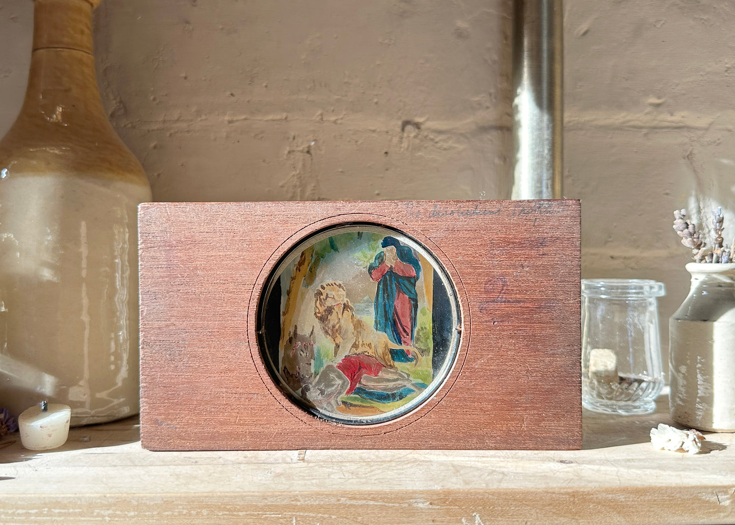 x4 Hand Painted Magic Lantern Slides