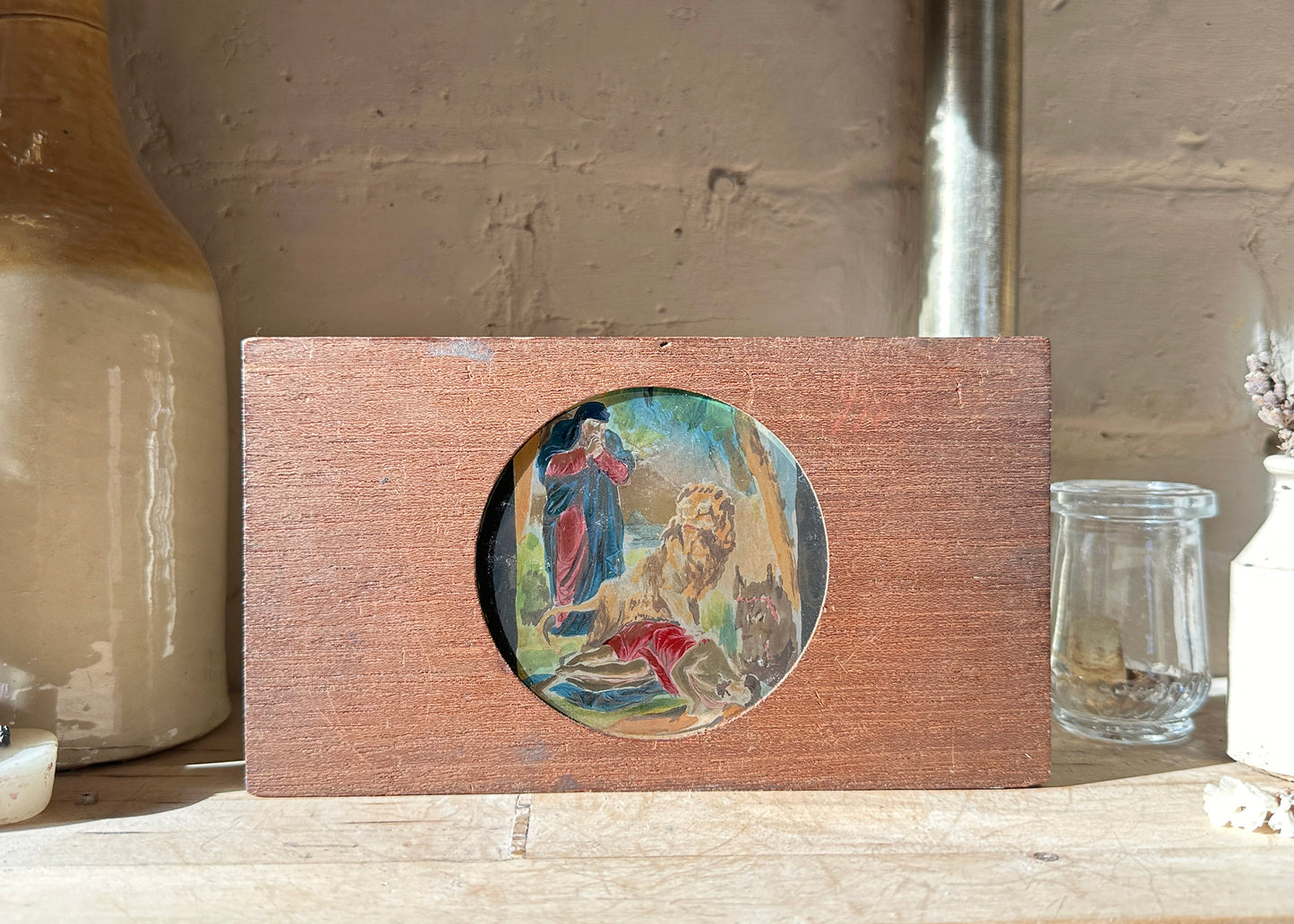 x4 Hand Painted Magic Lantern Slides