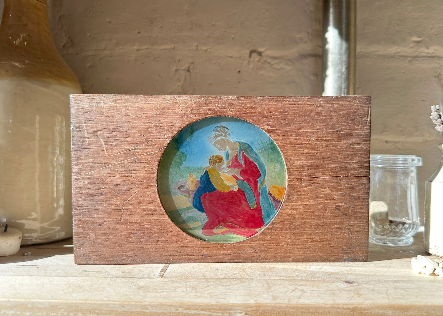 x4 Hand Painted Magic Lantern Slides