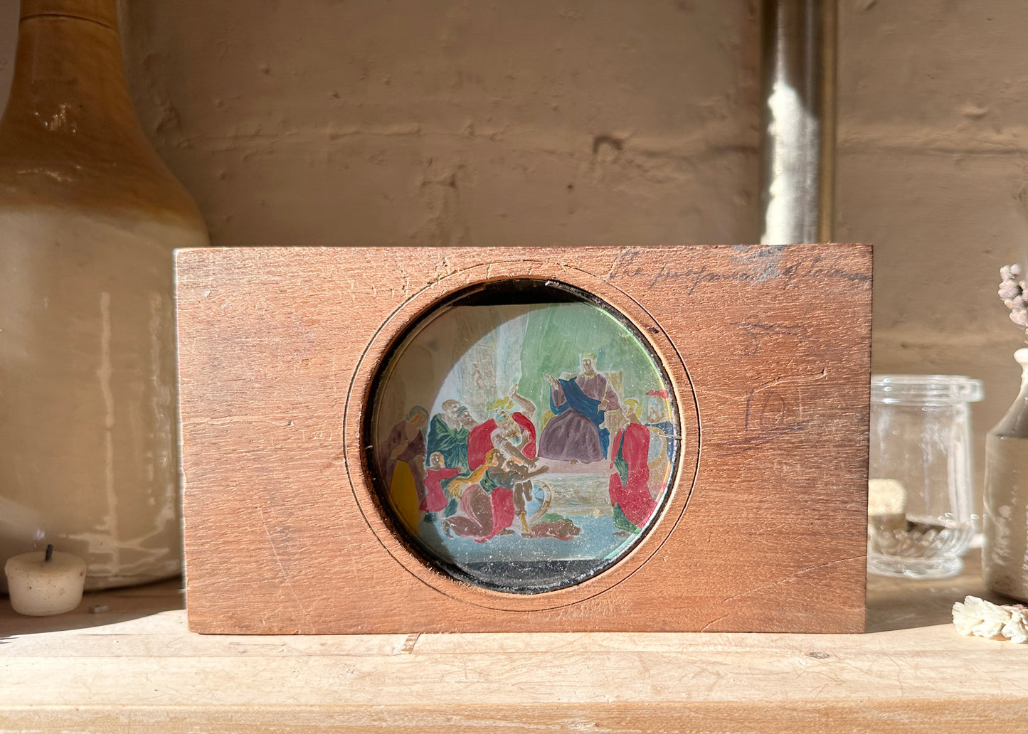 x4 Hand Painted Magic Lantern Slides