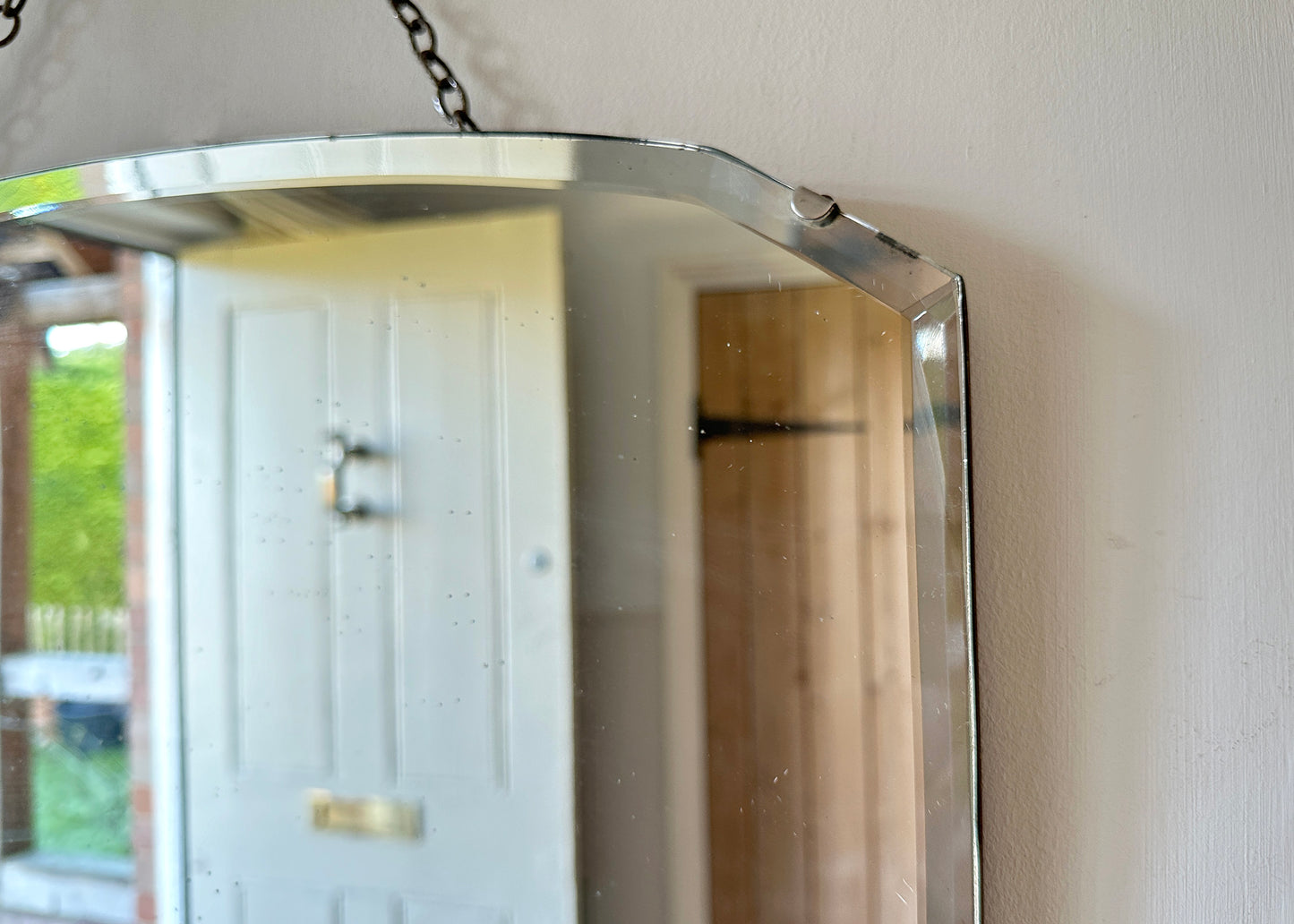 Frameless Chain Mirror