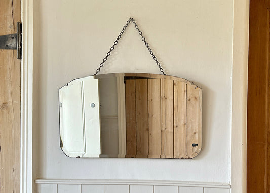 Frameless Chain Mirror