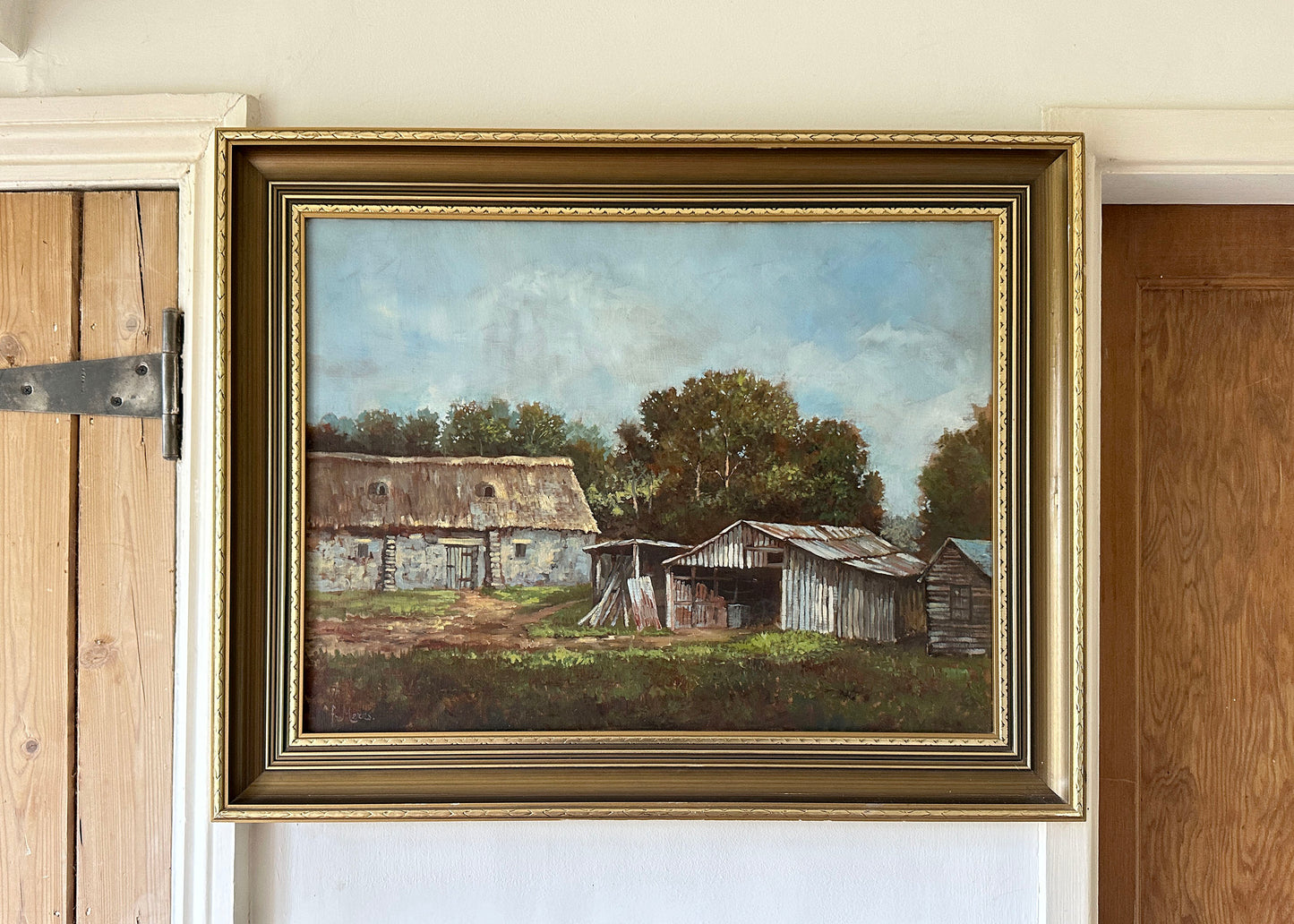 Original Countryside Oil Painting