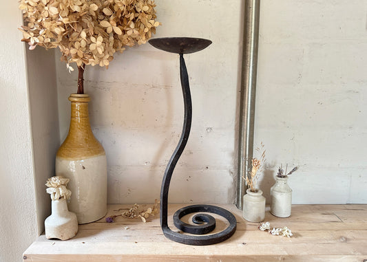 Hand Forged Candle Holder