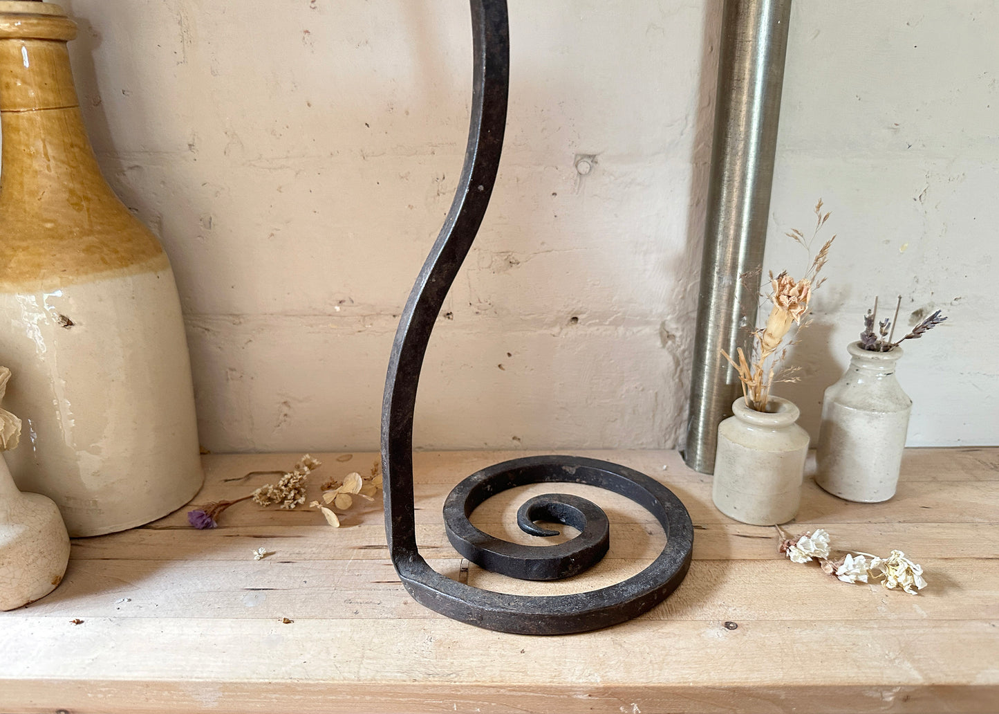 Hand Forged Candle Holder