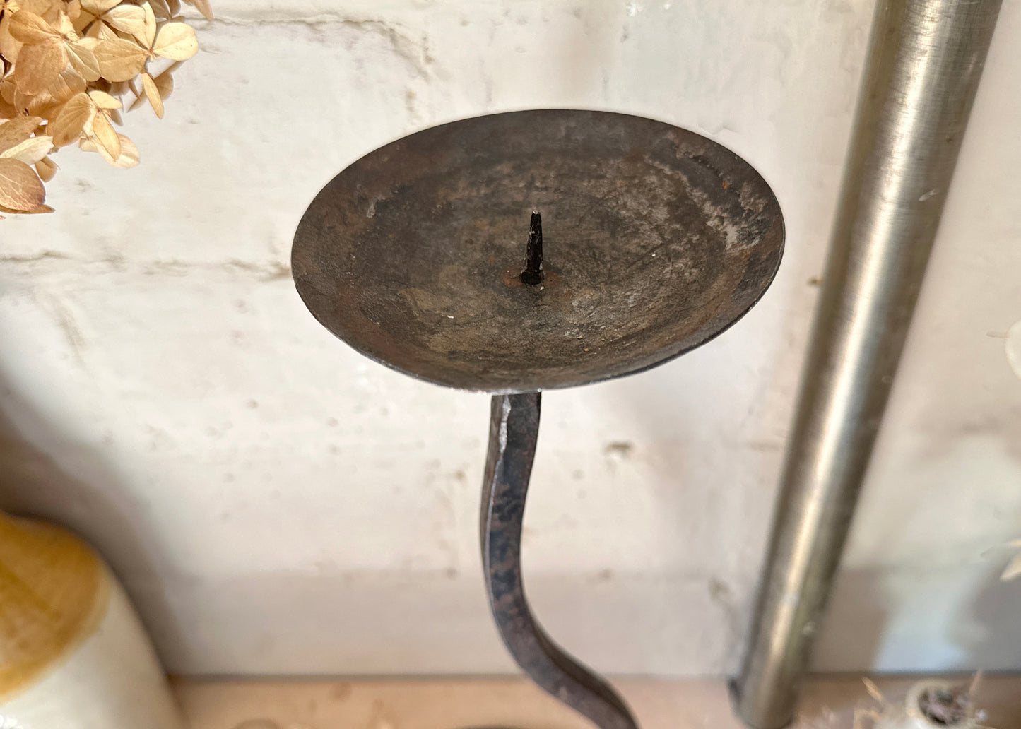 Hand Forged Candle Holder