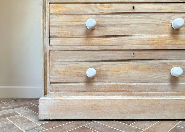 Lime Waxed Oak Drawers