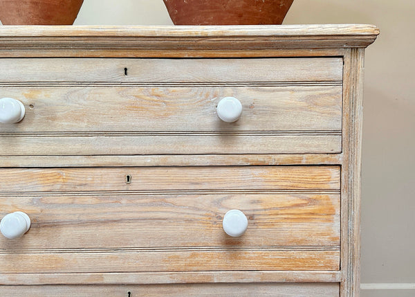 Lime Waxed Oak Drawers