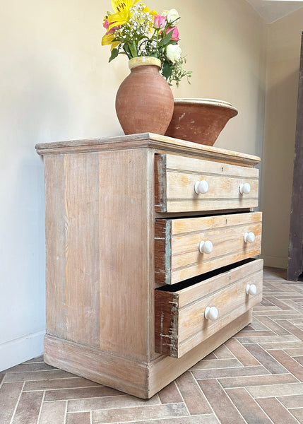 Lime Waxed Oak Drawers