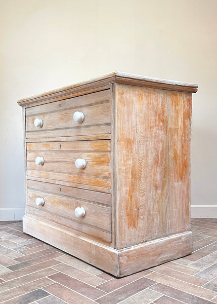 Lime Waxed Oak Drawers