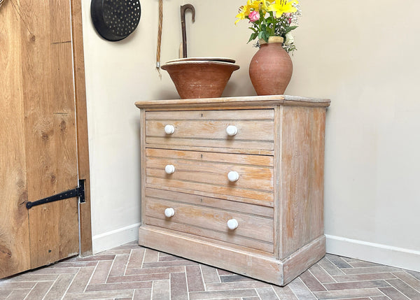 Lime Waxed Oak Drawers