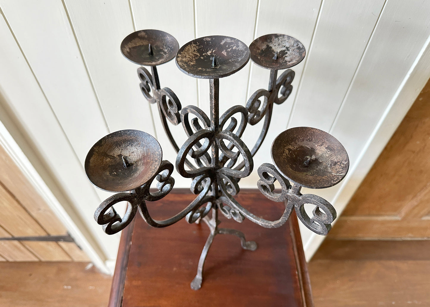 Hand Forged Candle Holder