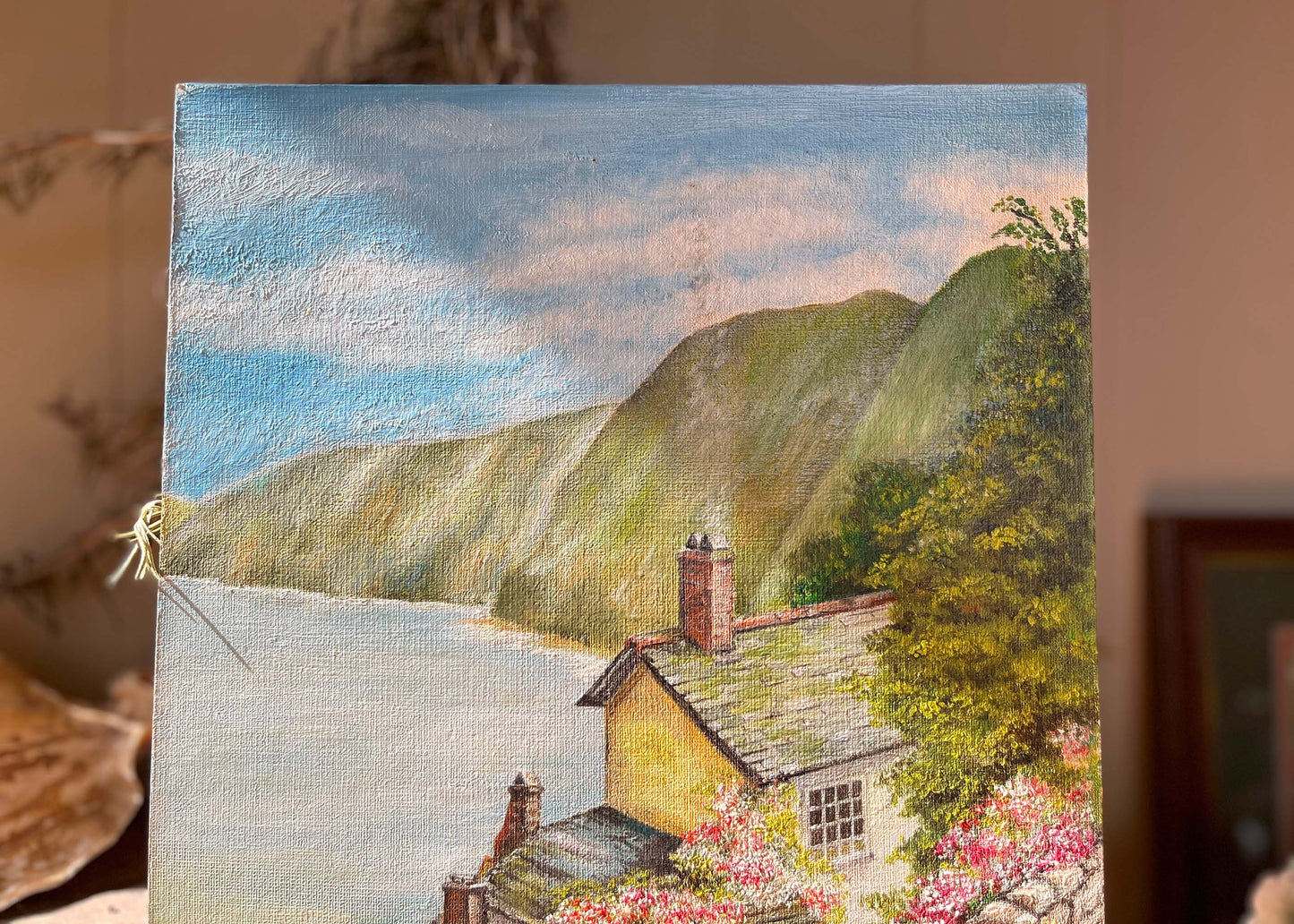 Signed Oil Painting - Clovelly