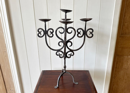 Hand Forged Candle Holder