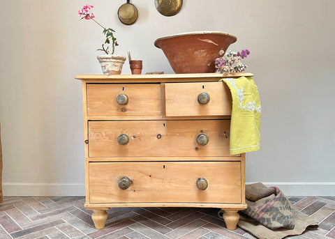 Victorian Pine Chest of Drawers