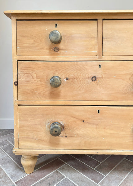 Victorian Pine Chest of Drawers