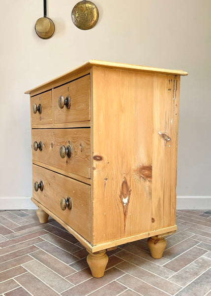 Victorian Pine Chest of Drawers