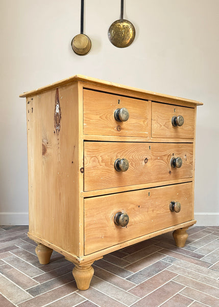 Victorian Pine Chest of Drawers