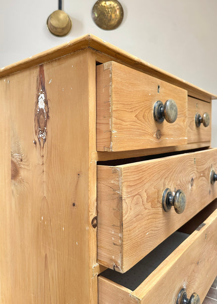 Victorian Pine Chest of Drawers