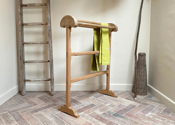 Edwardian Pine Towel Rail