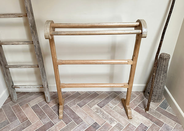 Edwardian Pine Towel Rail
