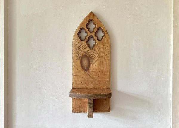 Pine Candle Shelf