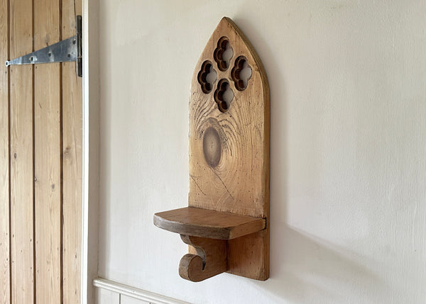 Pine Candle Shelf