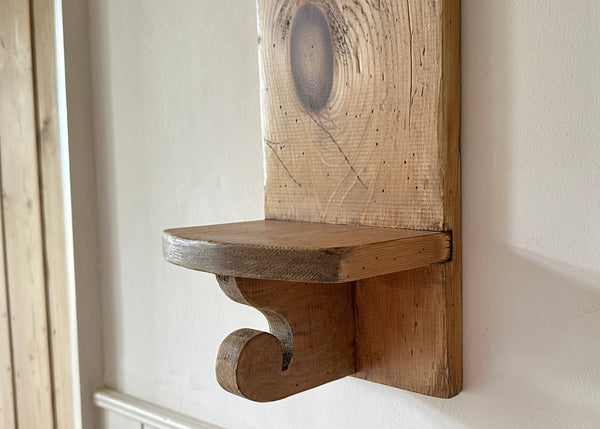 Pine Candle Shelf