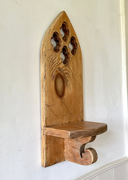 Pine Candle Shelf