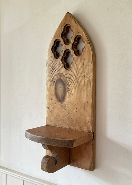 Pine Candle Shelf