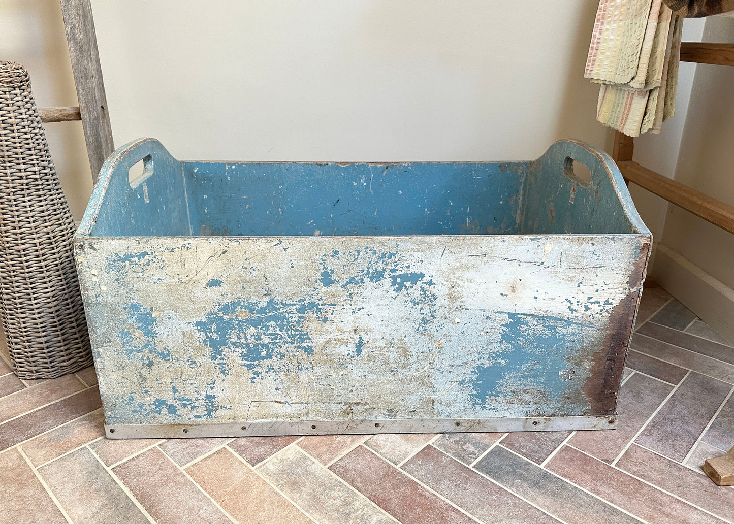 Large Wooden Tool Box