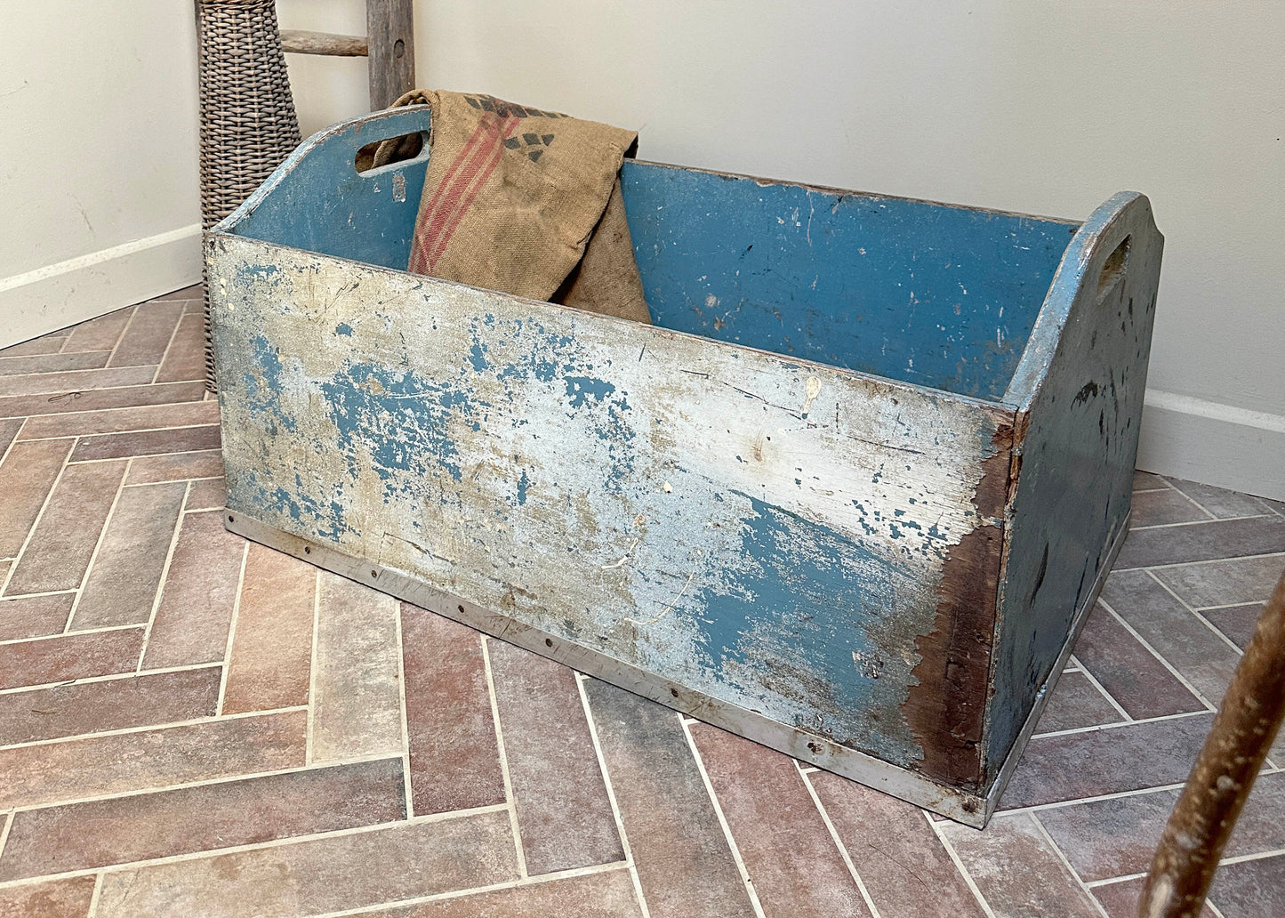 Large Wooden Tool Box