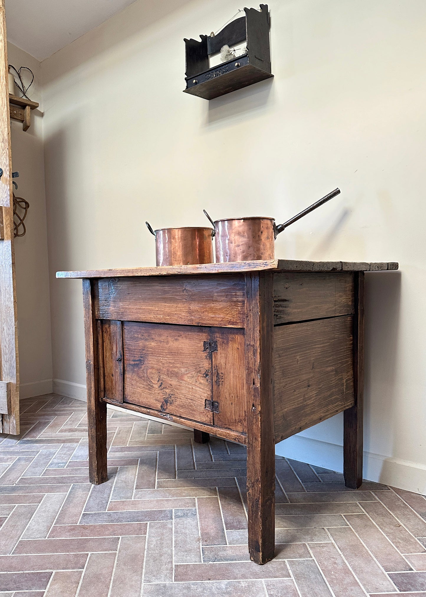 Primitive French Prep Table