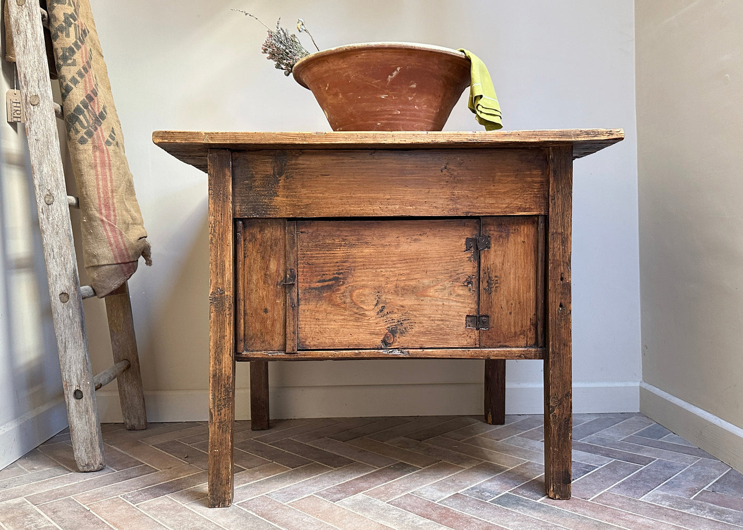 Primitive French Prep Table