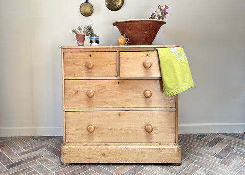 Victorian Pine Chest of Drawers