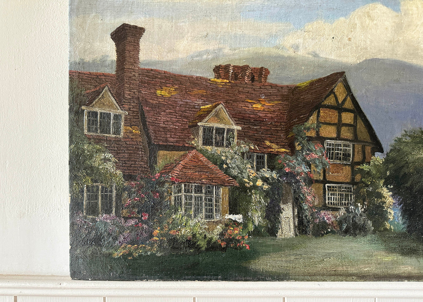 Ankerdine House Oil Painting