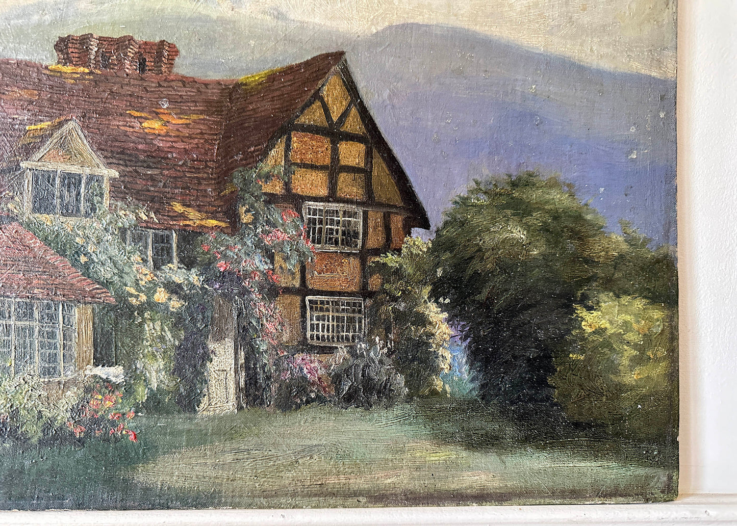 Ankerdine House Oil Painting