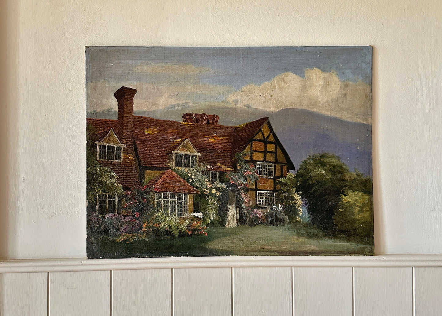 Ankerdine House Oil Painting