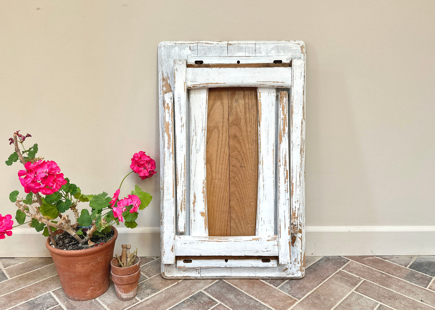 Time Worn Folding Side Table