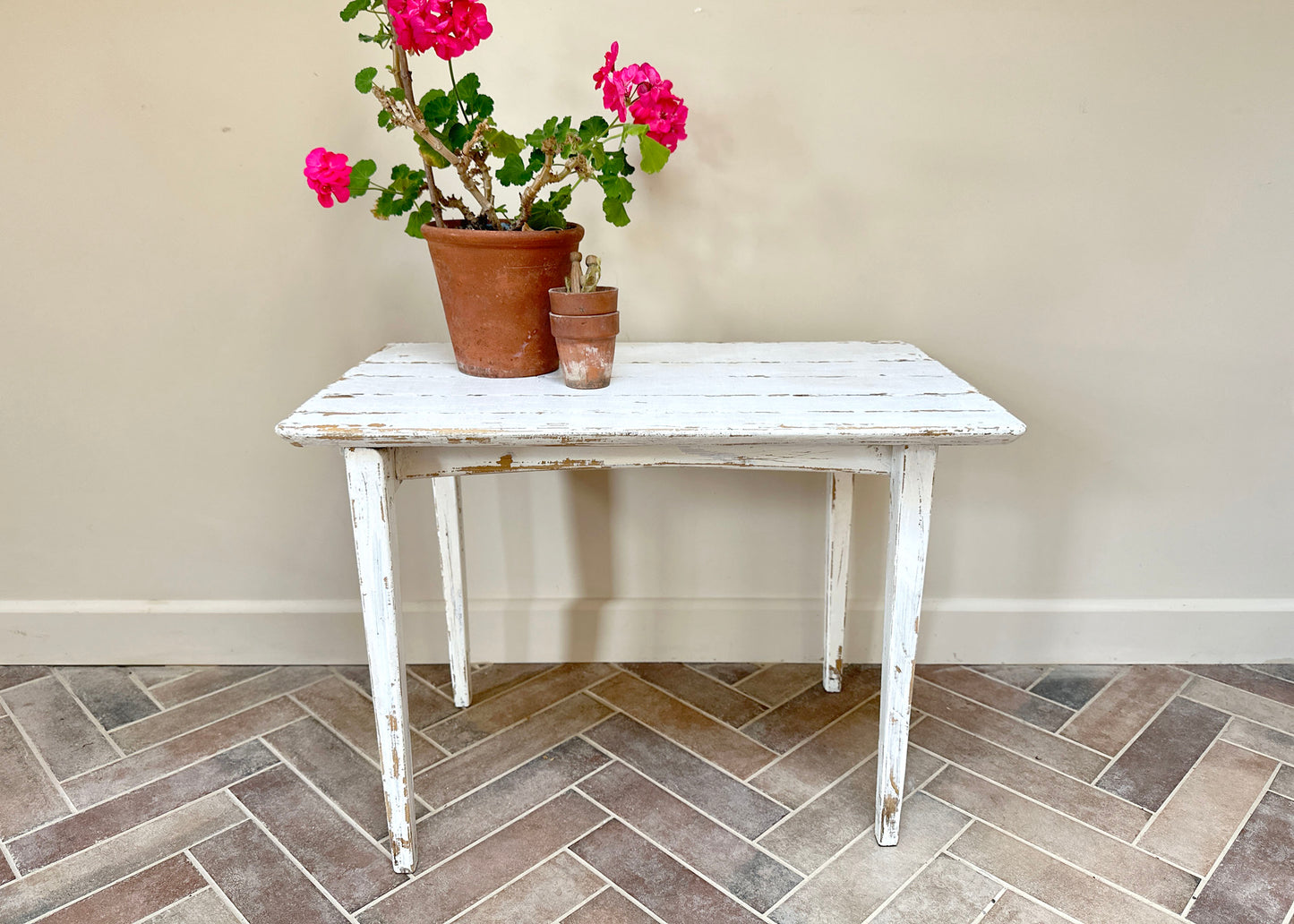 Time Worn Folding Side Table