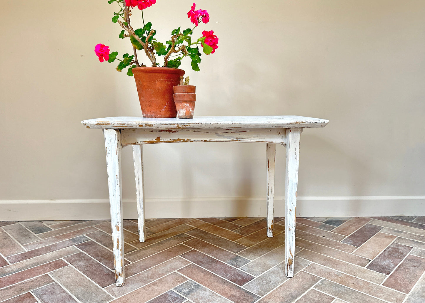 Time Worn Folding Side Table