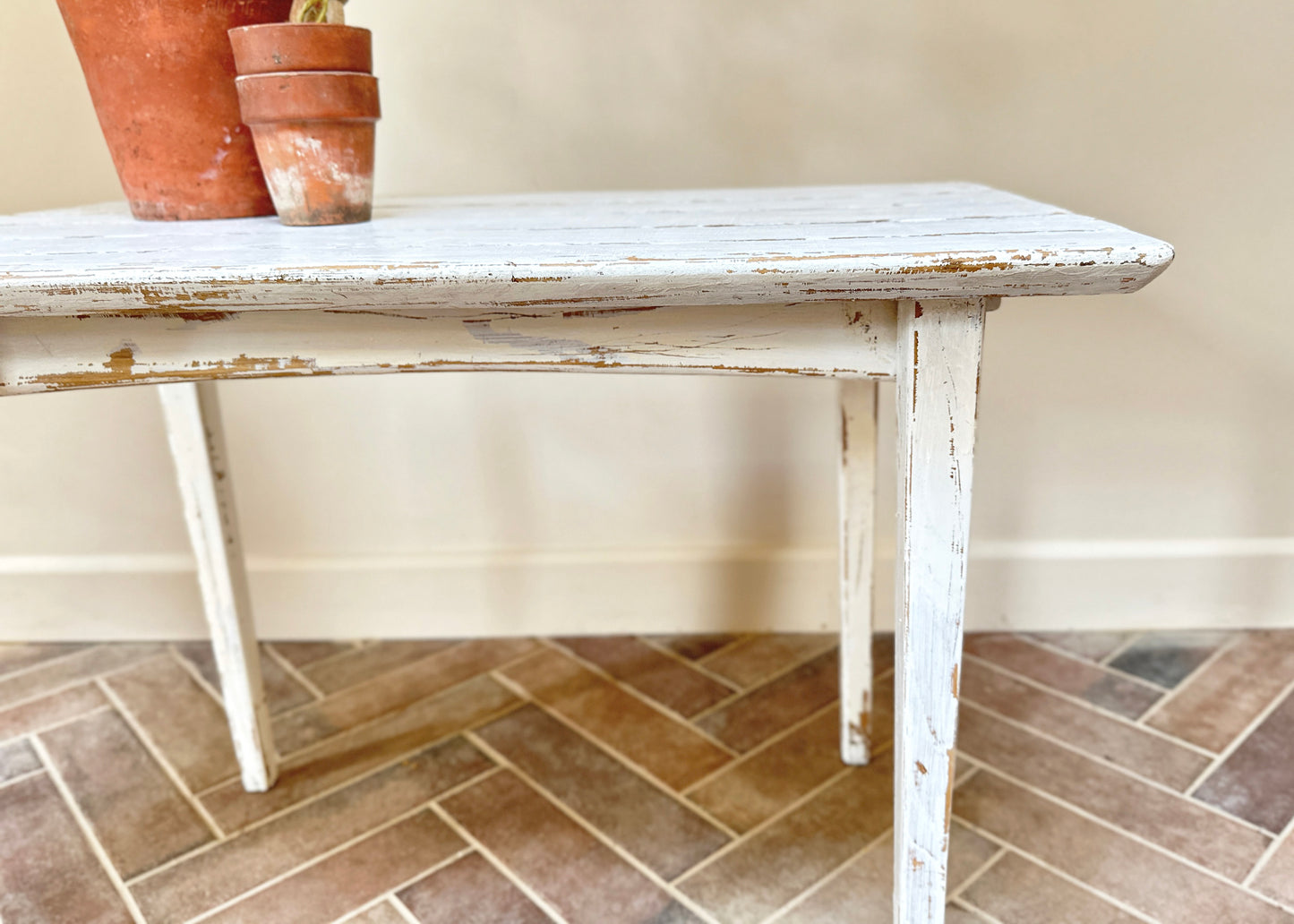 Time Worn Folding Side Table