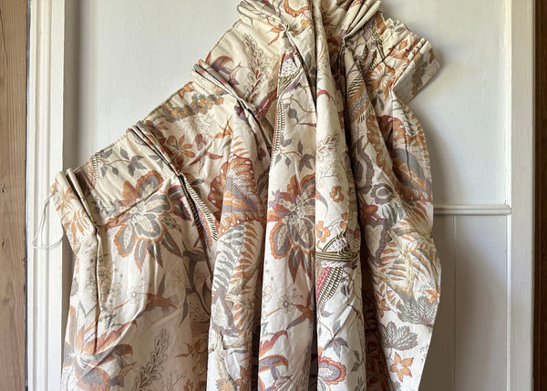 Pair of Sanderson Curtains- Botanical Birds