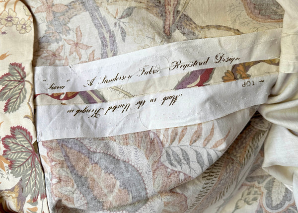 Pair of Sanderson Curtains- Botanical Birds