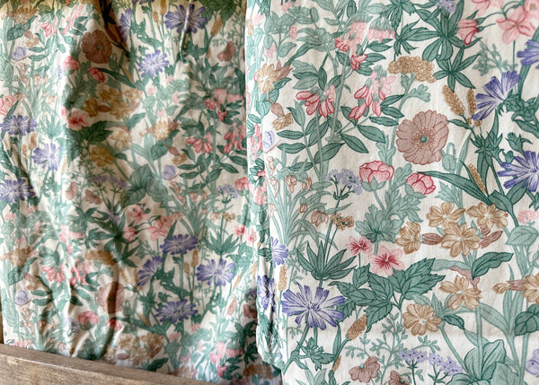 Pair of Wild Flower Curtains