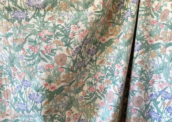 Pair of Wild Flower Curtains