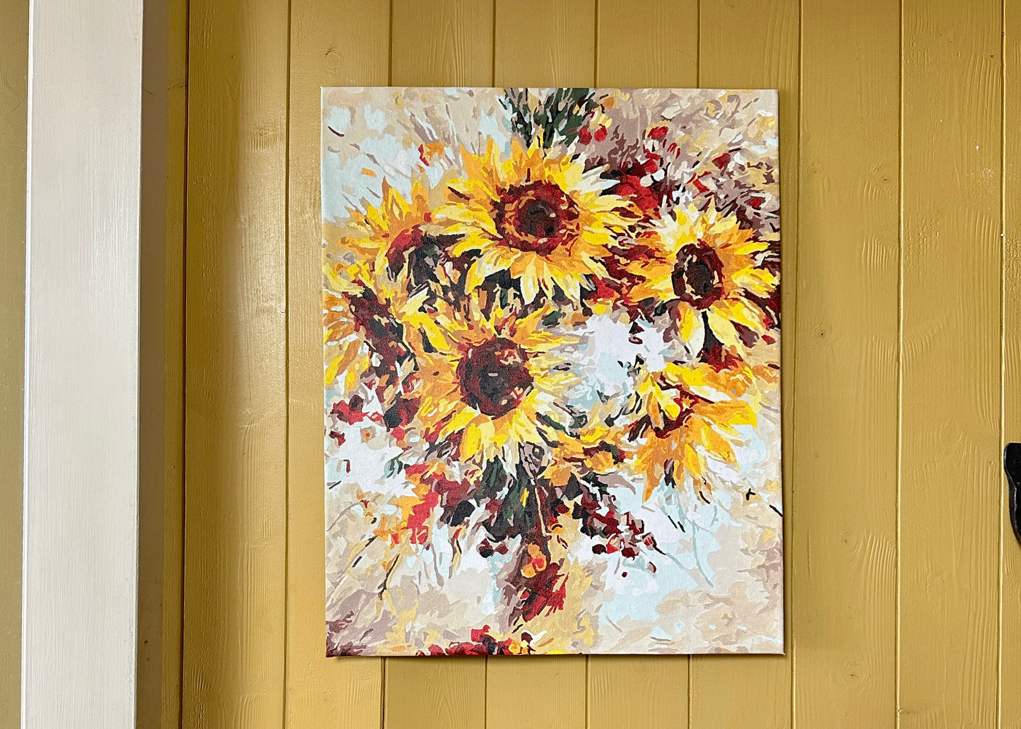 Bold Sunflowers Canvas Painting