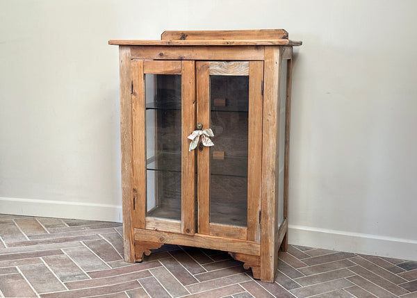 Victorian Pine Glazed Cabinet