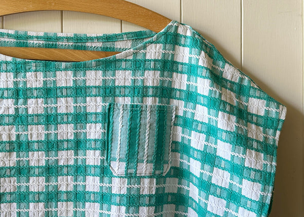 Upcycled Tablecloth Blouse
