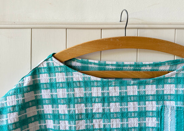 Upcycled Tablecloth Blouse